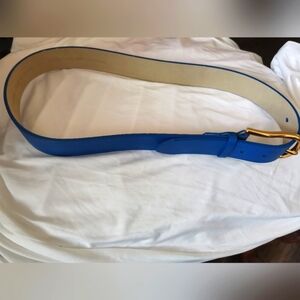 Coldwater Creek Blue Belt  Size :S NWOT